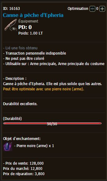 BDO tuto pêche Canne Epheria